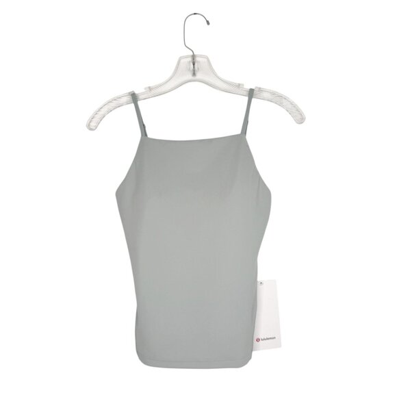 Lululemon Align High-Neck Cami Tank Top A/B Cup Jade Grey - Picture 4 of 9